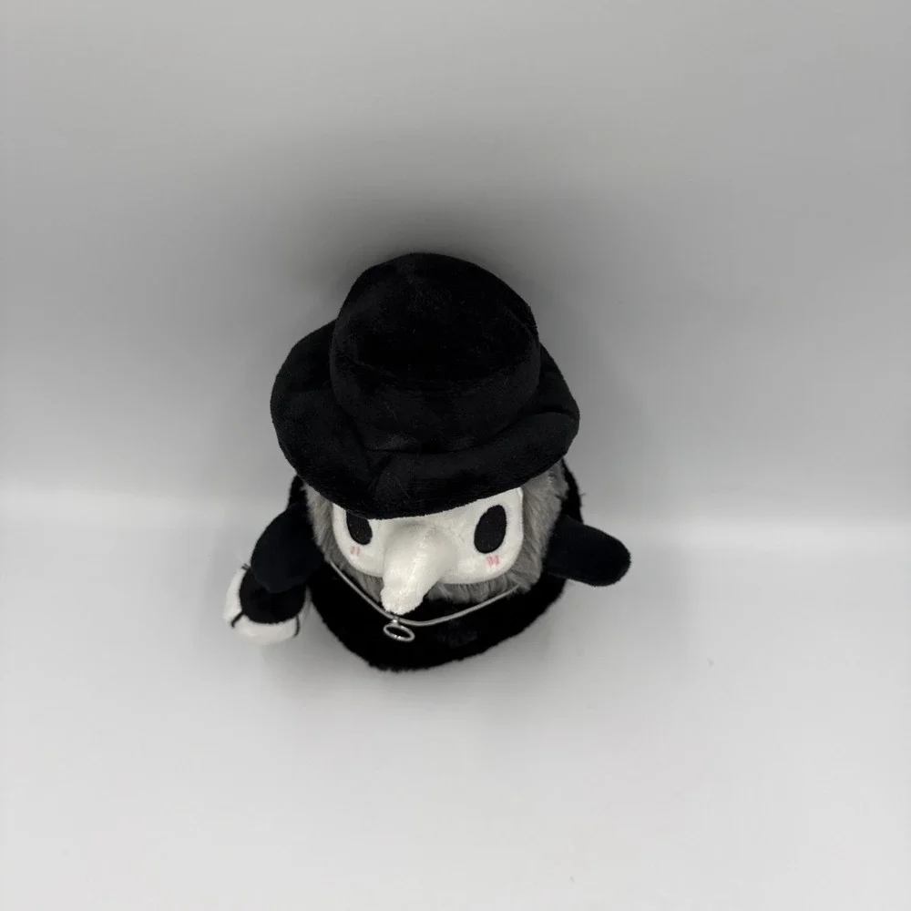 Halloween Plague Doctor Soft Plush Decoration 20cm Spooky Goth Creepy